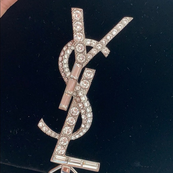 YSL YVES SAINT LAURENT WALLET ON CHAIN WOC BAG - Picture 2 of 9